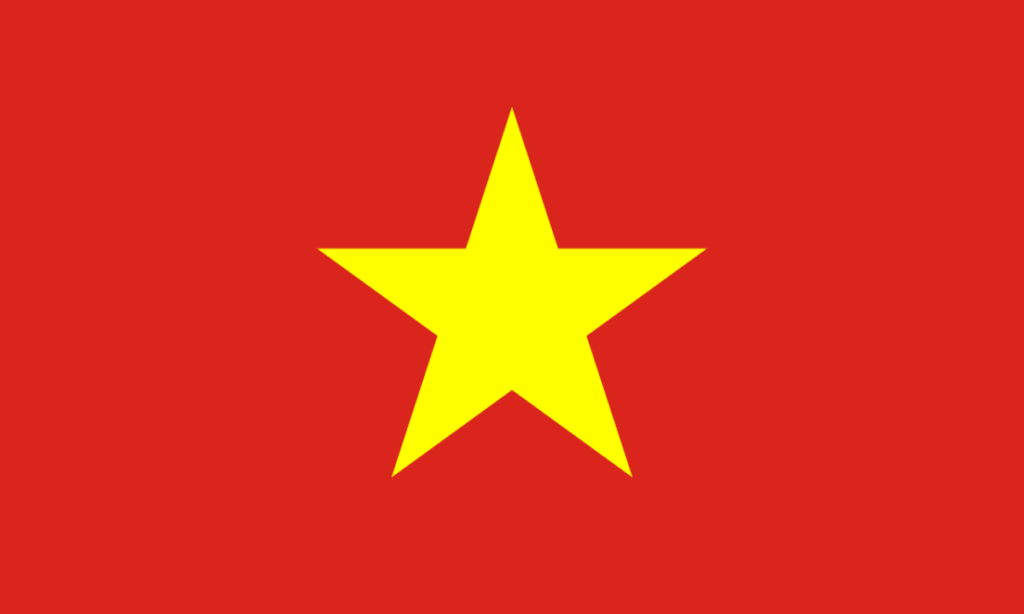 drapeau du Vietnam