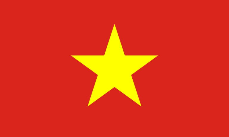 Le drapeau du Vietnam