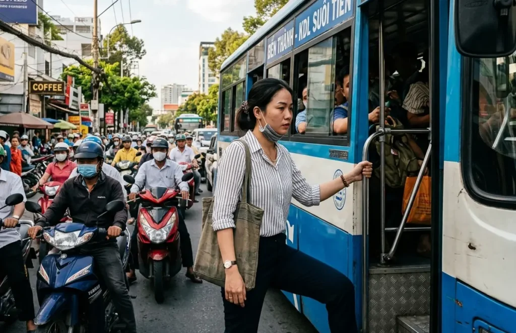 Gratuité des bus à Hô Chi Minh-Ville : 134 lignes gratuites jusqu’au 31 décembre 2026
